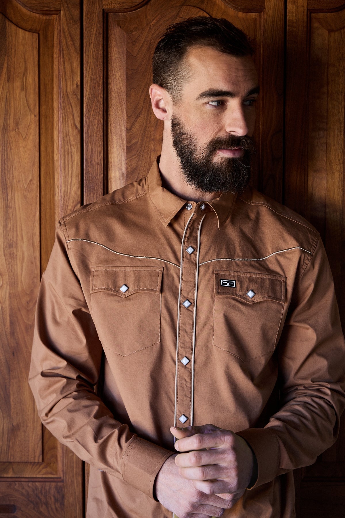 Kimes Lanebro Brown Men's Shirt