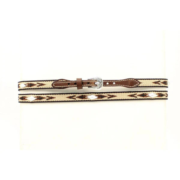 Hatband with Diamond Conchos