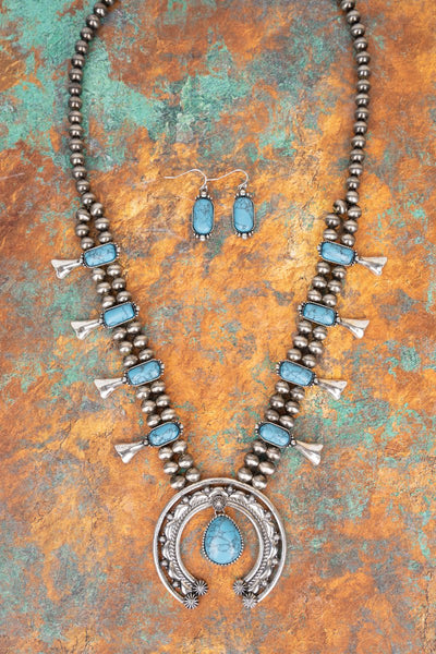 Cassidy Squash Blossom Set