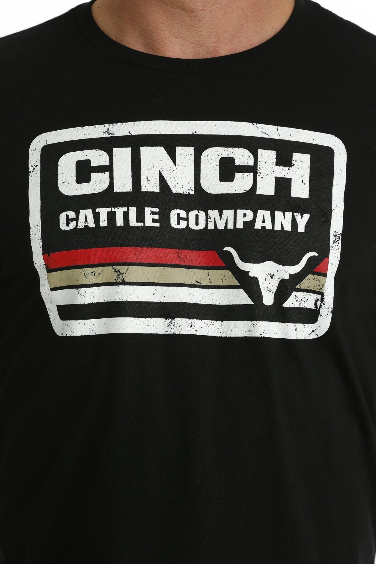 Final Sale✨ Cinch Longhorn Logo Men's T-Shirt