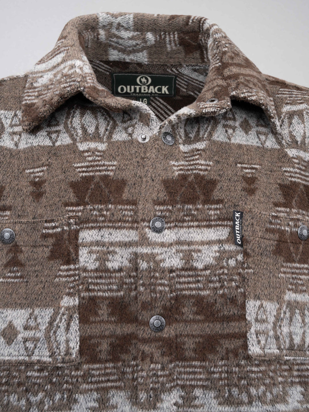 Hudson Taupe Shirt Jacket