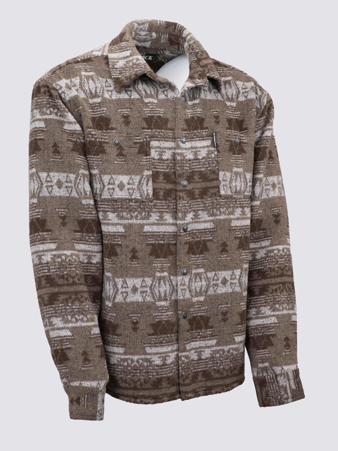 Hudson Taupe Shirt Jacket