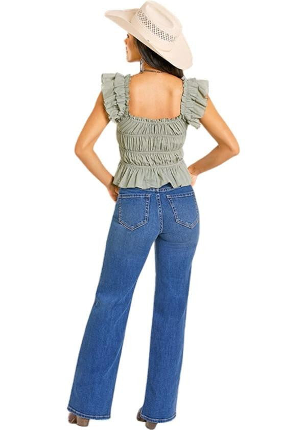 Rock & Roll Denim Women's Jade Tank Top