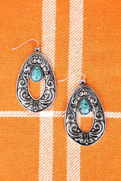 Dallas Teardrop Earings