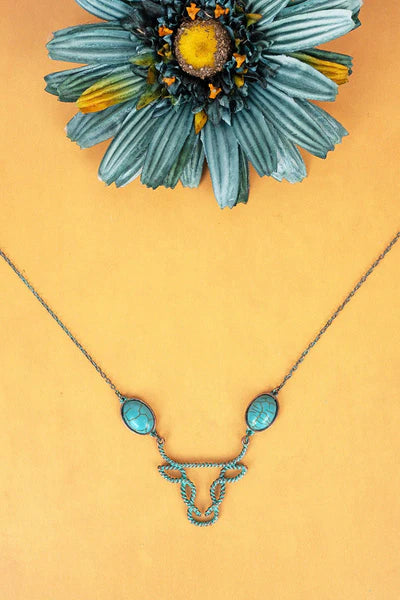 Tex bull necklace