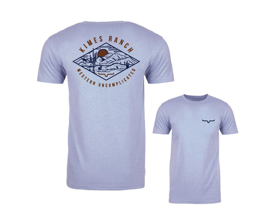 Kimes Desert Diamond Columbia Blue Tee