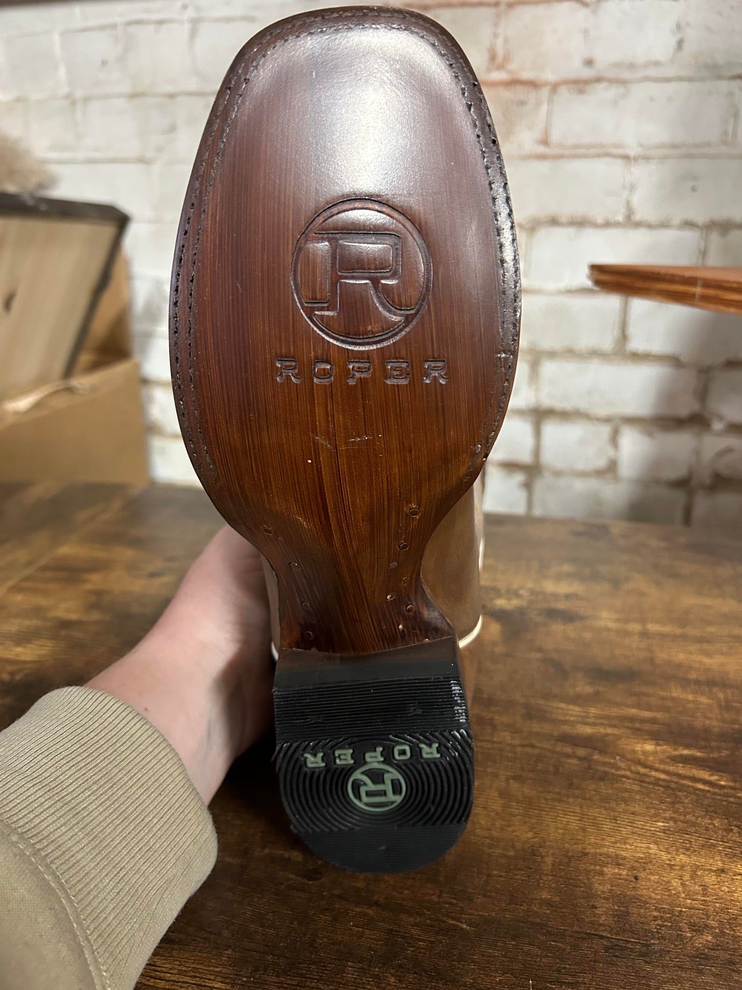 Roper Diana Americana SQ. Toe boots