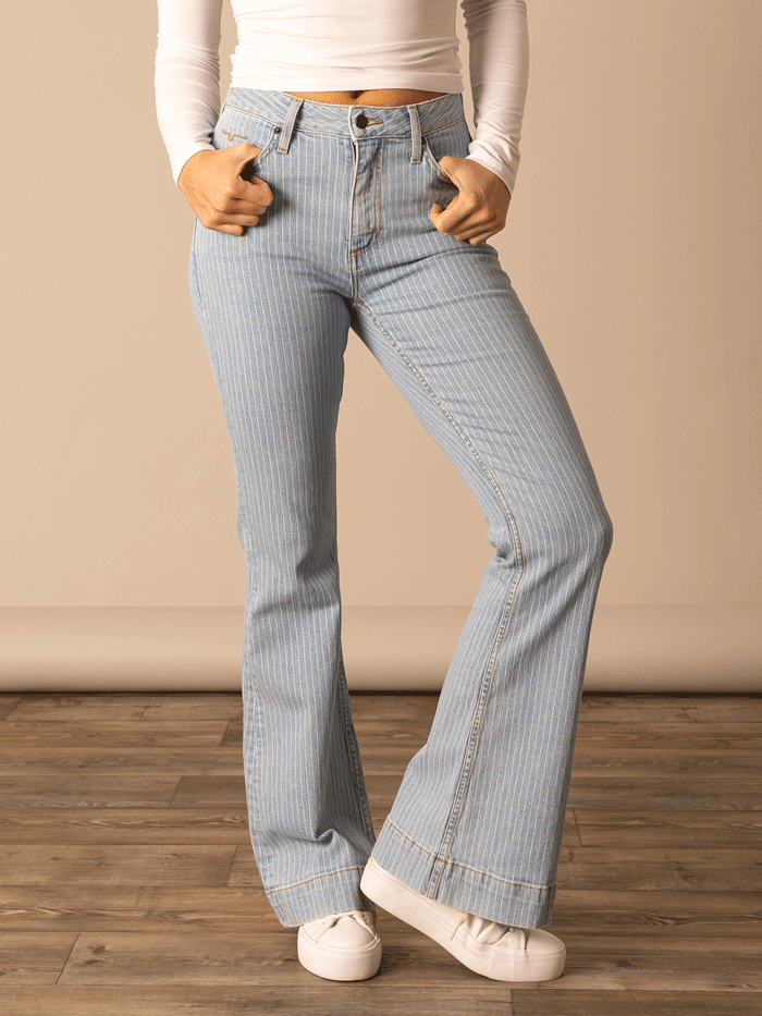 Kimes Crystal Stripe Women's Trouser Jeans