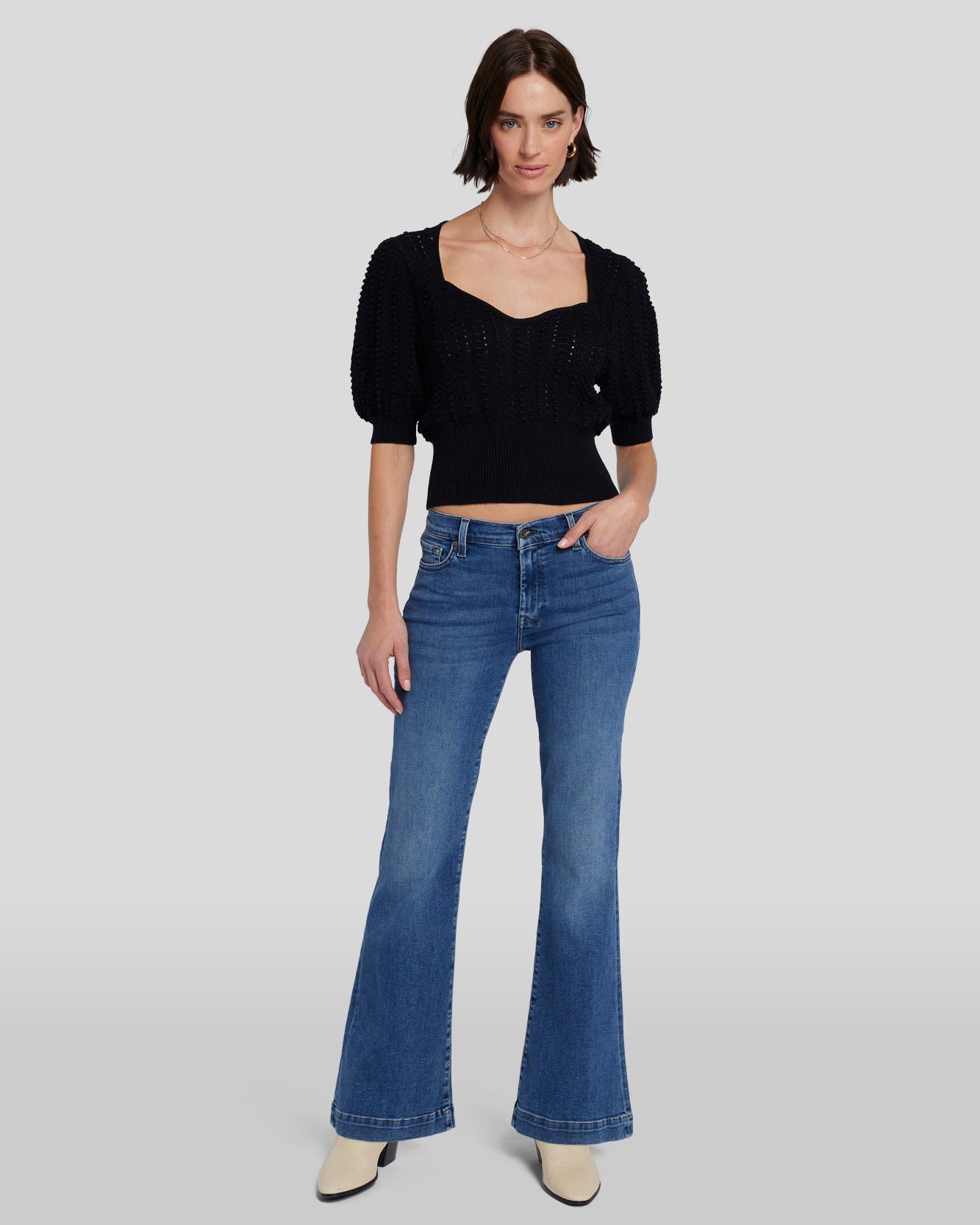 7 For All Mankind Clara Chocolate Dojo