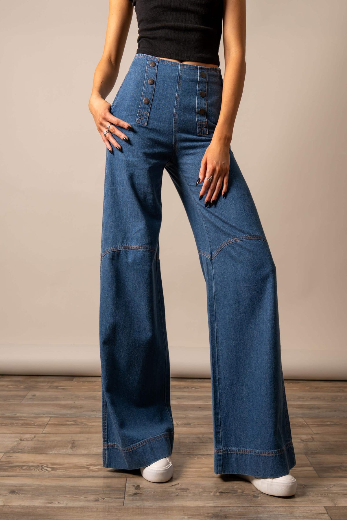 Kimes Sofie Indigo Wide Leg