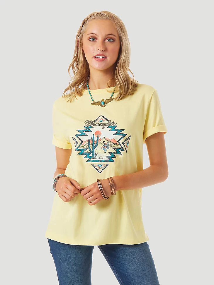 Wrangler Retro Cactus Sky Women’s T-Shirt