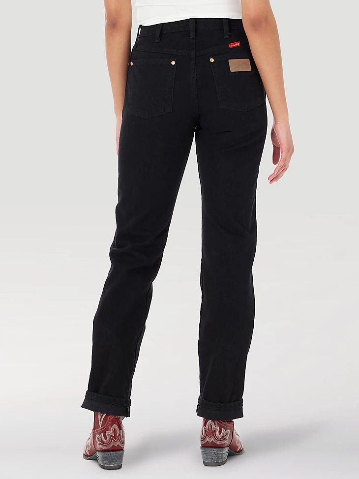Wrangler Cowboy Cut True Black Women's Slim Fit
