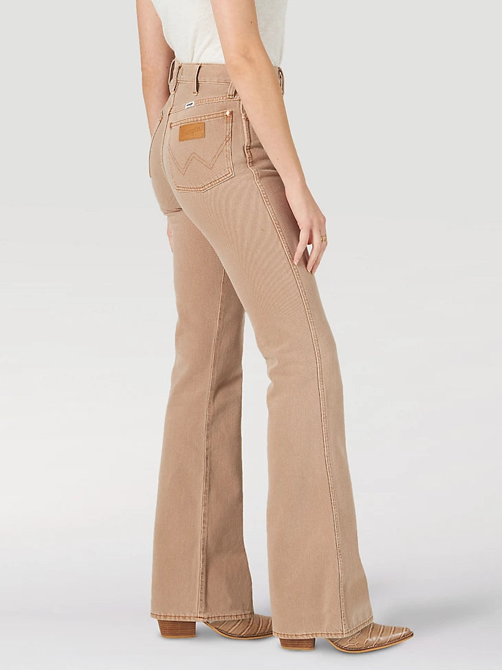 Wrangler Vintage Dusty Brown Sugar Bootcut