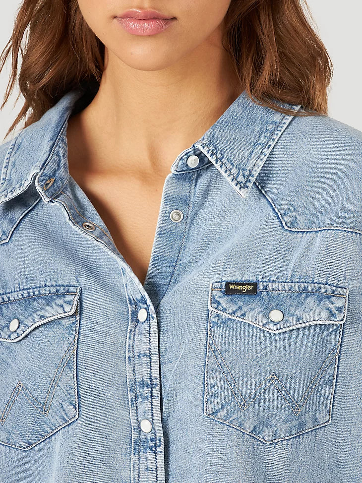 Wrangler Pearl Denim Dress Women's