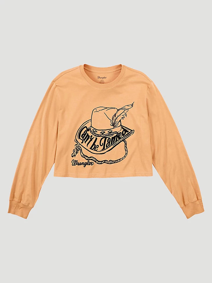 Final Sale ✨ Wrangler Can't Be Tamed Long Sleeve T-Shirt
