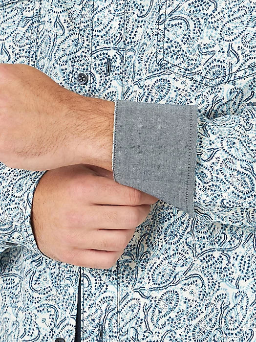 Final Sale ✨Wrangler Retro Rem Men's Button Up Shirt