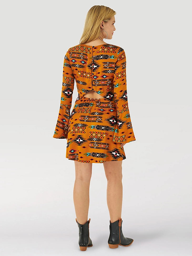 Final Sale ✨ Prisha Wrangler Retro Women's Dress