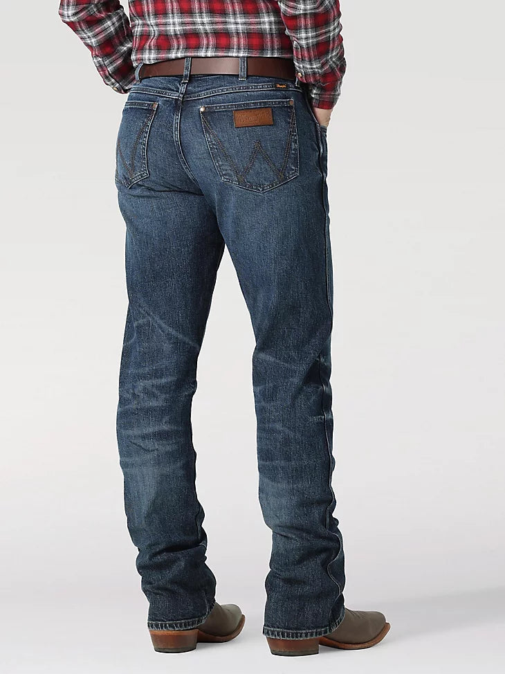 Wrangler Retro Premium Men's Antique Blue Slim Boot