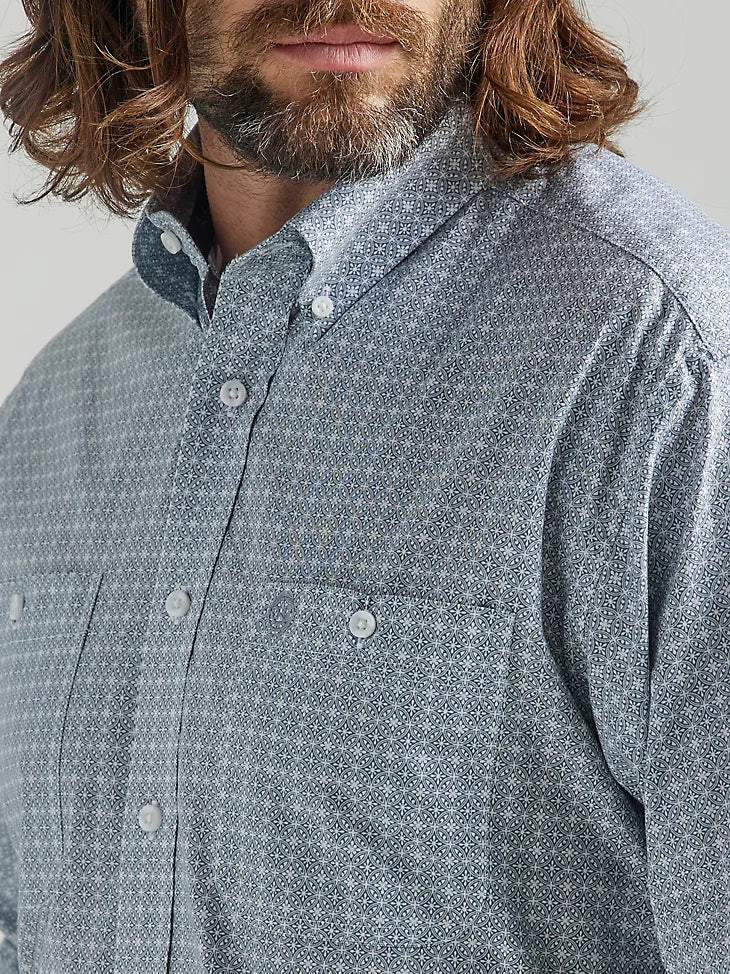 Final Sale ✨ Wrangler George Strait Grey Print – Wiseman's Western Final Sale ✨ Wrangler George Strait Grey Print – Wiseman's Western