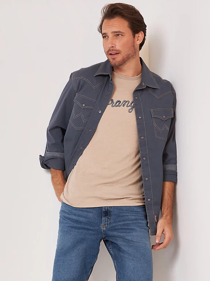 Wrangler Rope Logo Tan