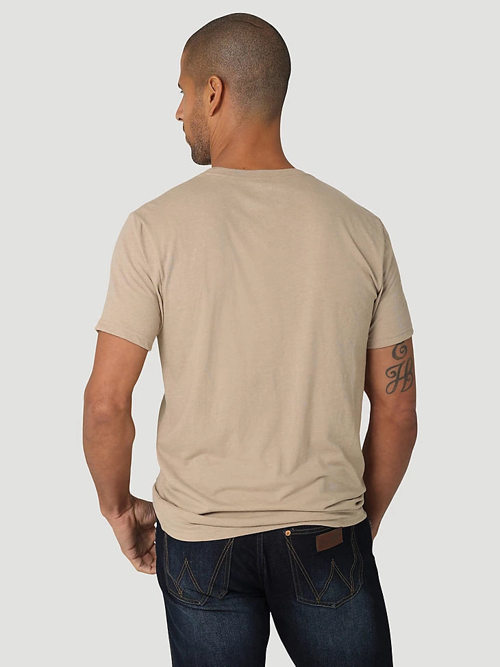 Wrangler Rope Logo Tan