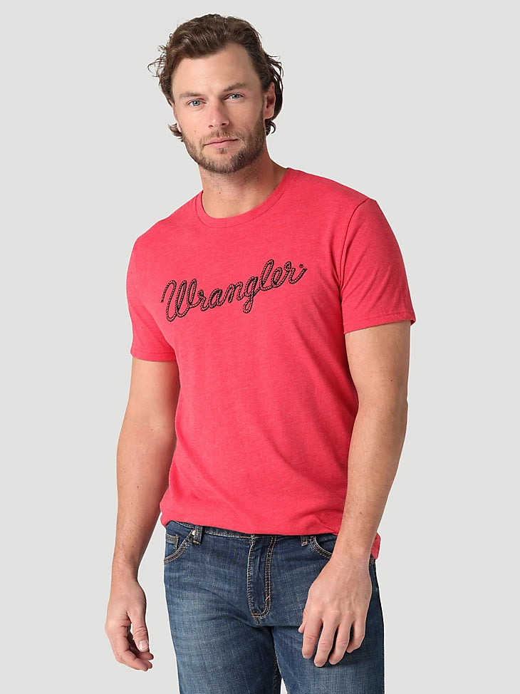 Wrangler Rope Logo Red