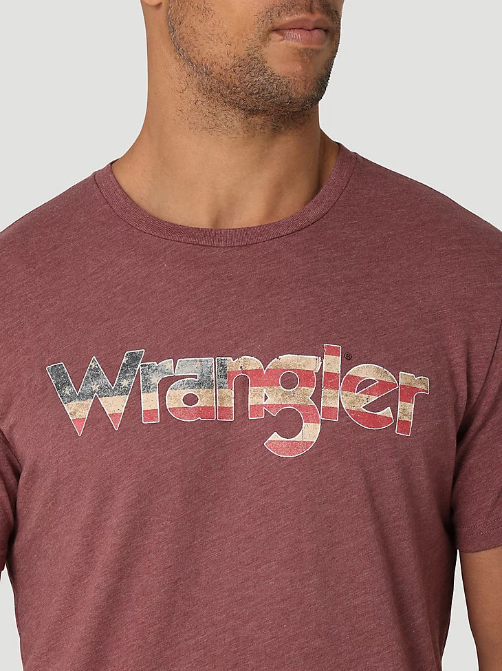Wrangler American Logo Flag