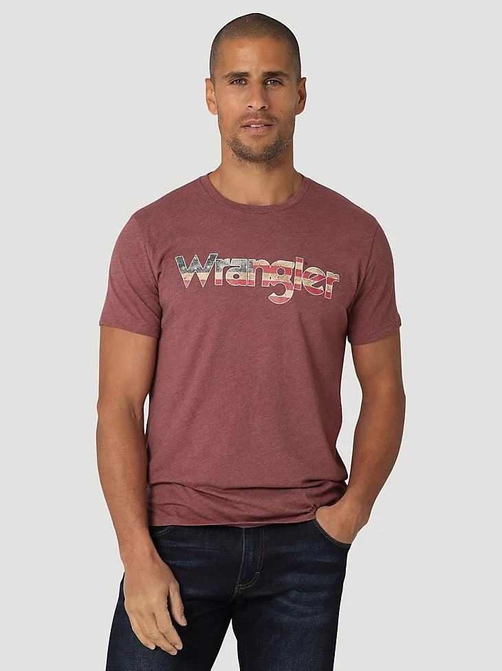 Wrangler American Logo Flag