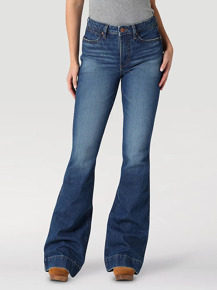 Wrangler Retro High Rise Trouser women's 112328274