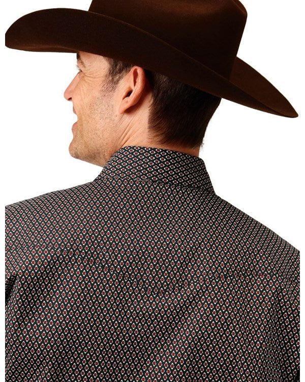 Green Diamond Men's Snap Up