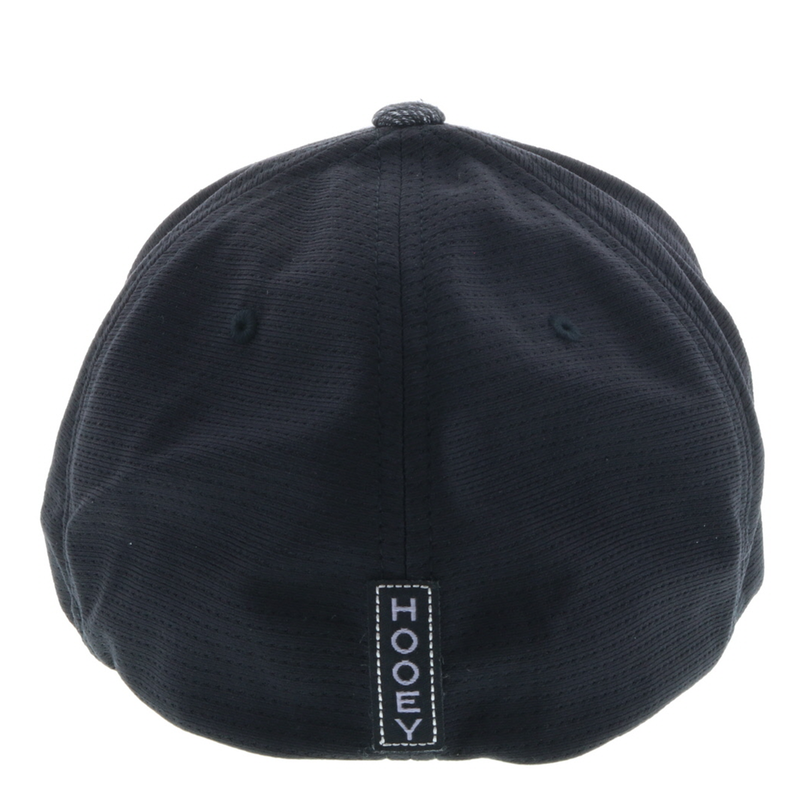 Hooey Ash Black FlexFit Cap