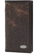 Nocona ostrich rodeo wallet