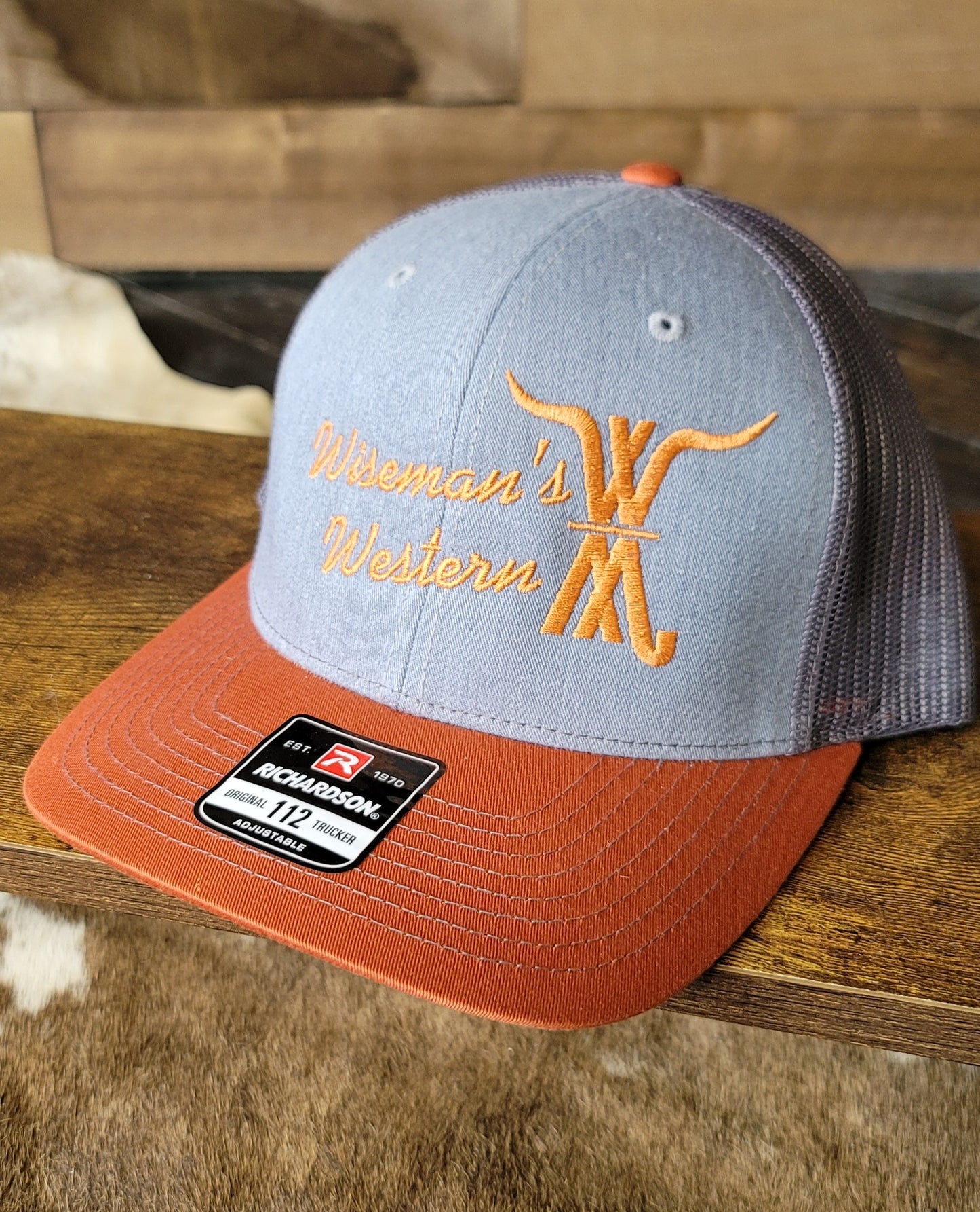 The Classic Wiseman’s Western Hat Grey/Grey