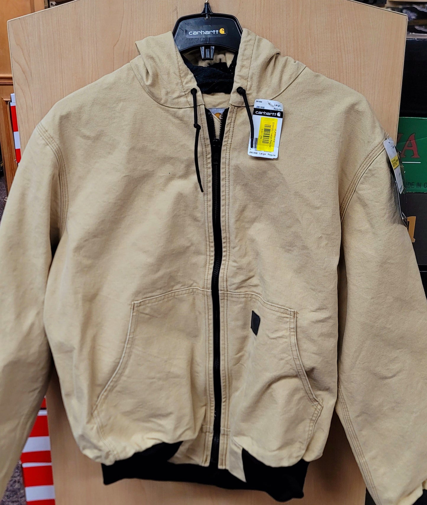 Carhartt J360 Sandstone Wheat Active Jacket