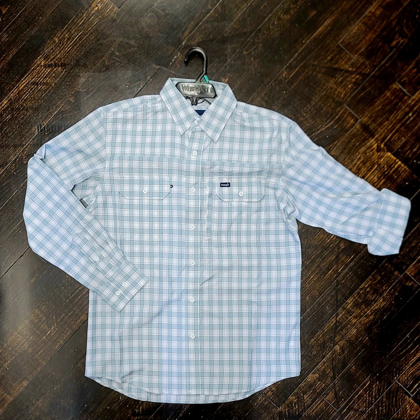 Wrangler Men's LS Plaid