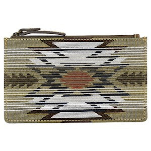 NEUTRAL AZTEC JACQUARD WRISTLET