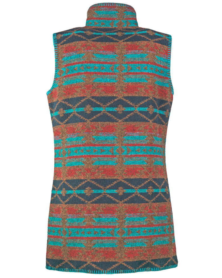 Stockyard Vest Turquoise Women's Outback 29655-TUR