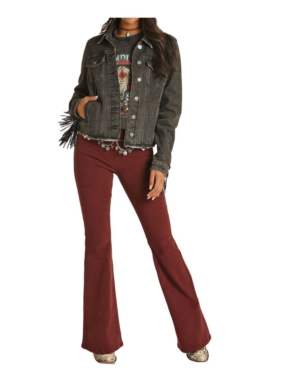 Final Sale ✨ Night Owl Fringe Jacket