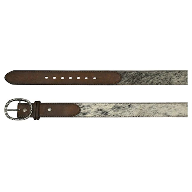 Cowtown Brindle Hide Belt