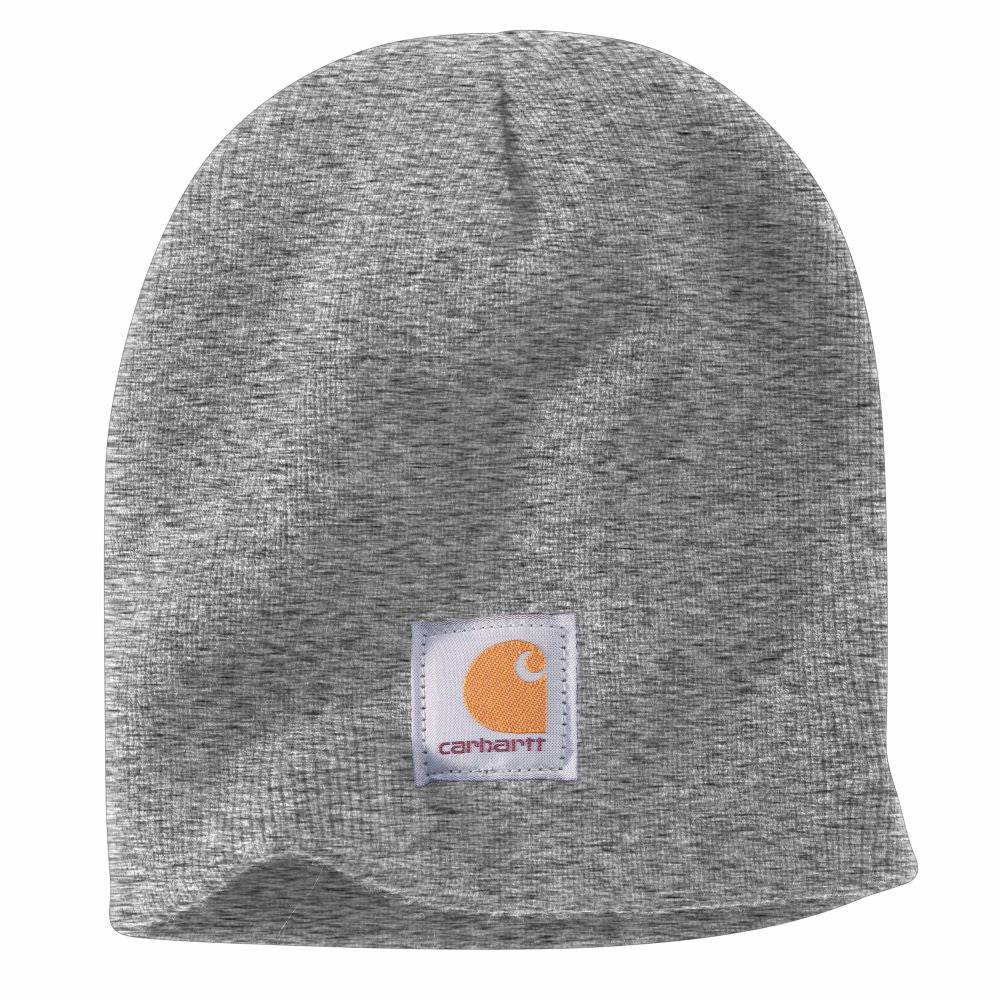 Carhartt Light Heather Gray Knit Beanie