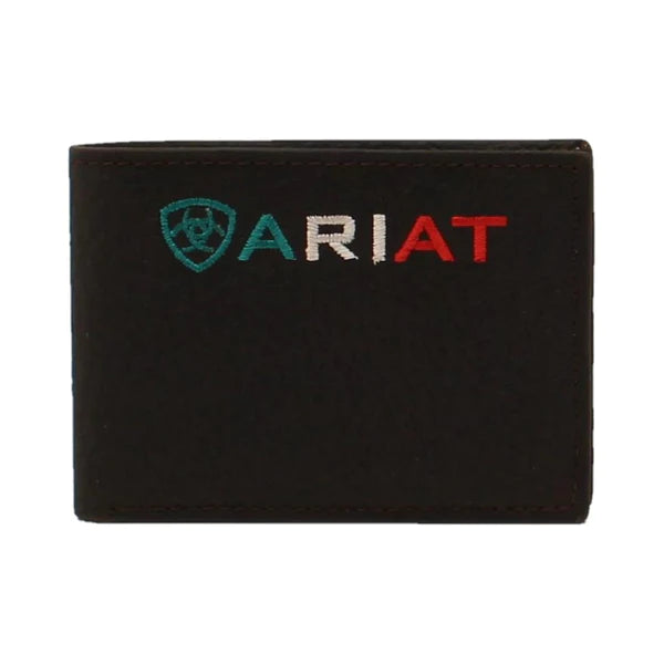 Ariat Men's Mexican Logo Bi-Fold Wallet