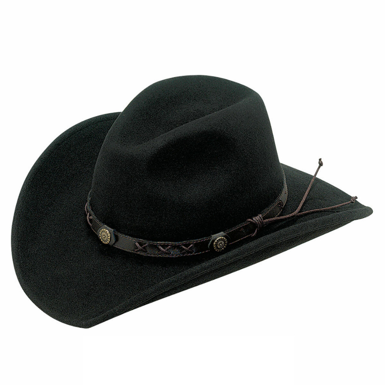 Twister Youth Black Felt Hat