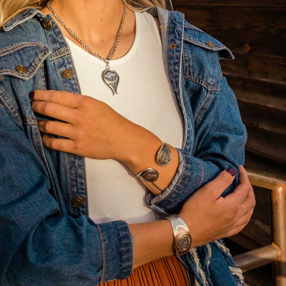 Buffalo Spirit Cuff Bracelet