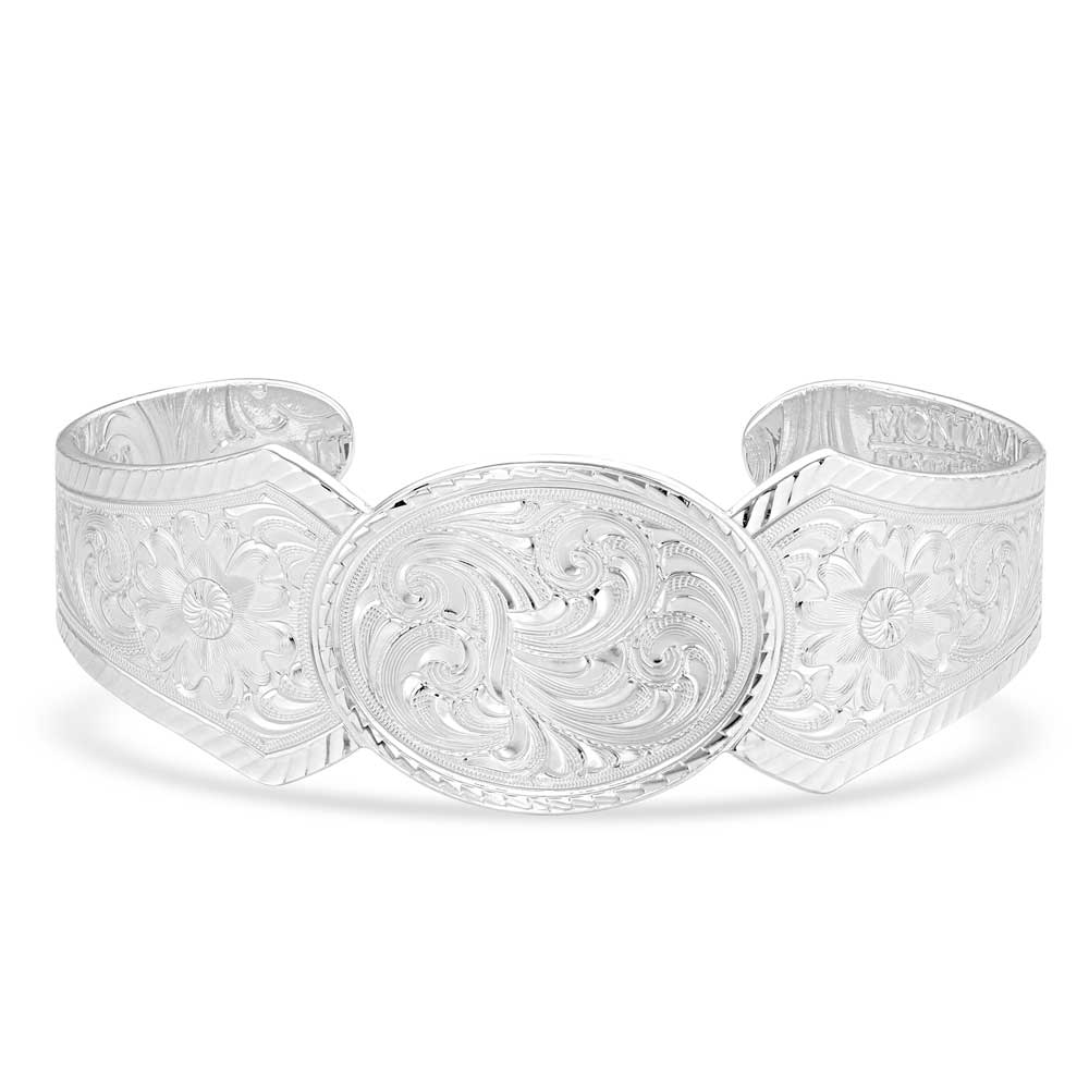 West Bound Silver Cuff Bracelet