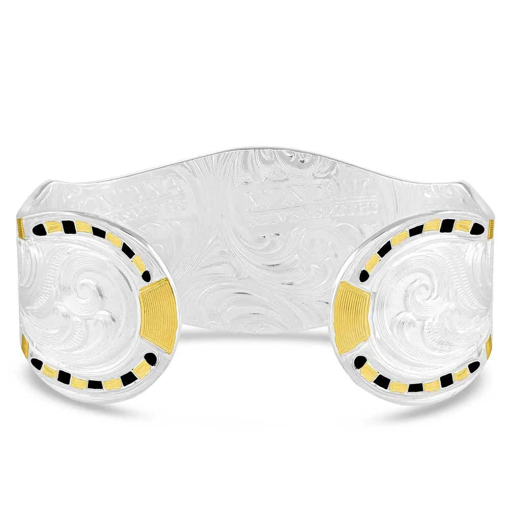 Set In Stone Gold & Turquoise Cuff Bracelet