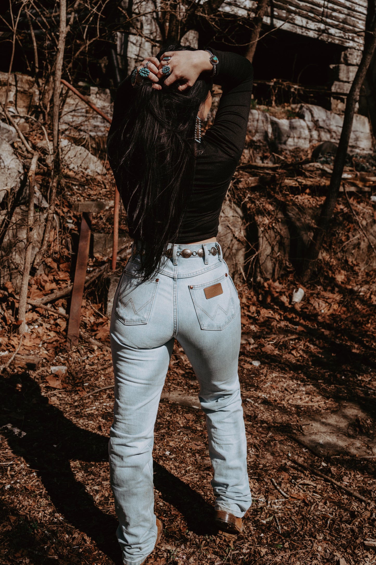 Wrangler Cowboy Cut Bleach Women's Slim Fit