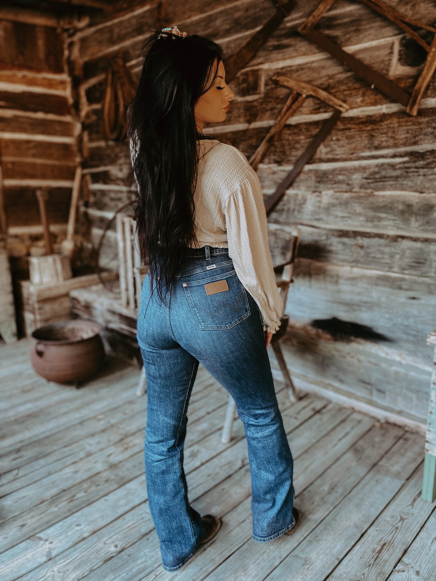 Sale✨Wrangler Vintage Dusty Deep Sea