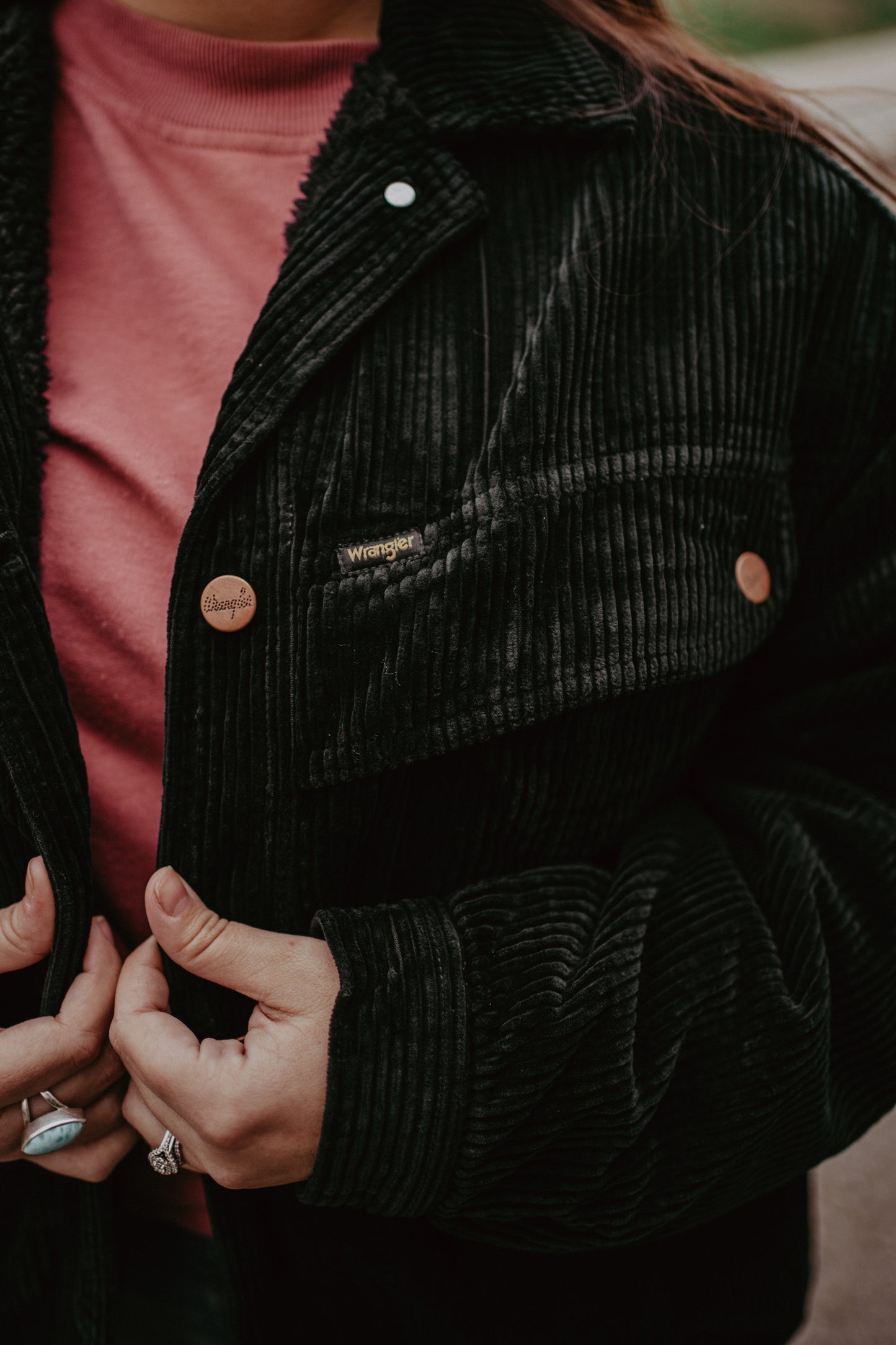 Final Sale ✨Wrangler Raven Corduroy Jacket