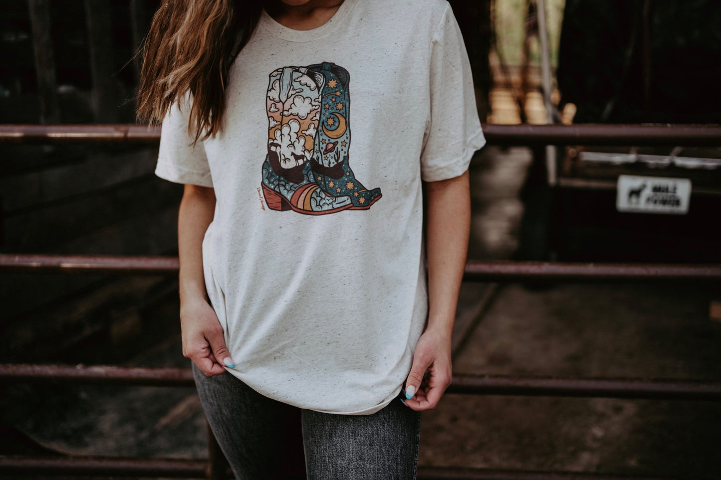 Neon Boots Women’s T-Shirt