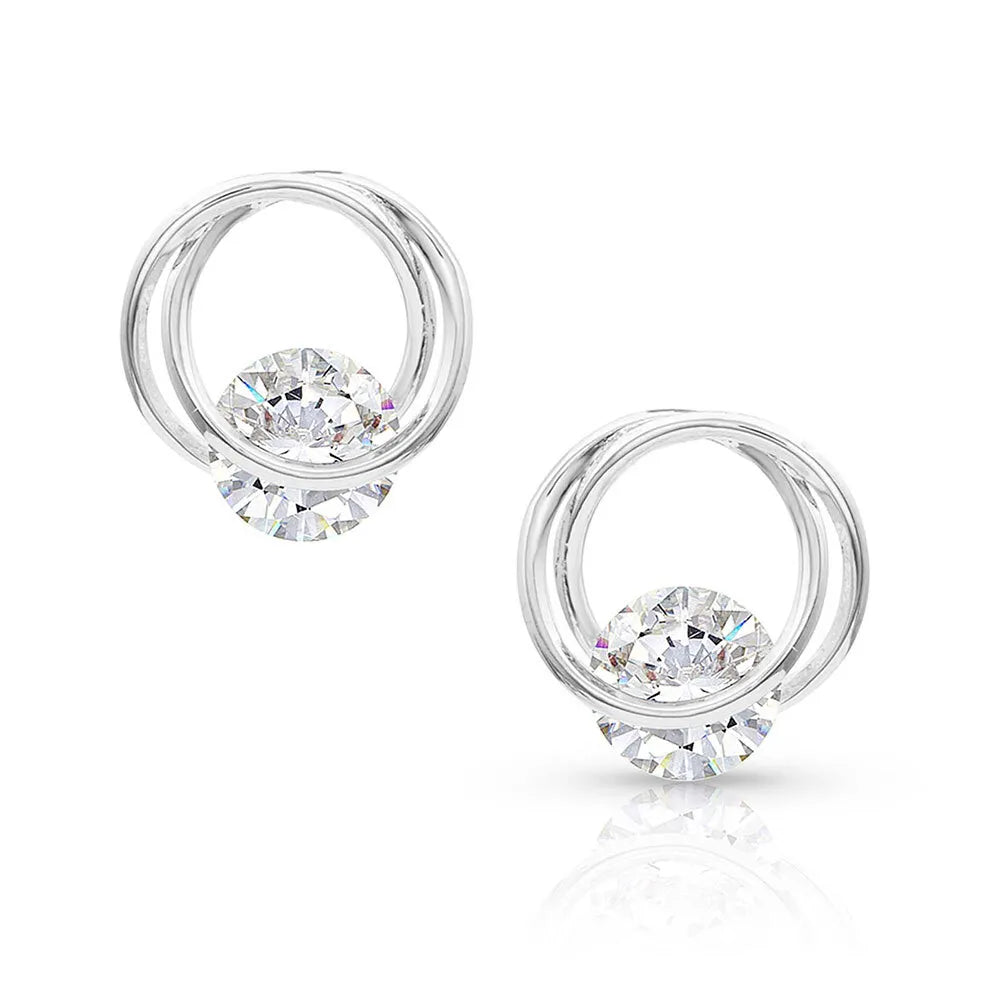 Twisting Hold Post Earrings